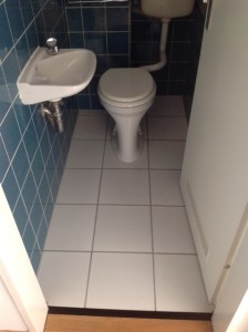 WC neu verfliest