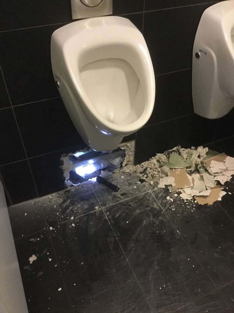 Wasserschaden WC