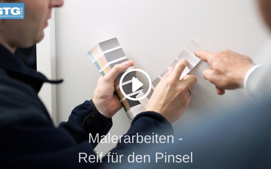 Malerarbeiten – Reif für den Pinsel!